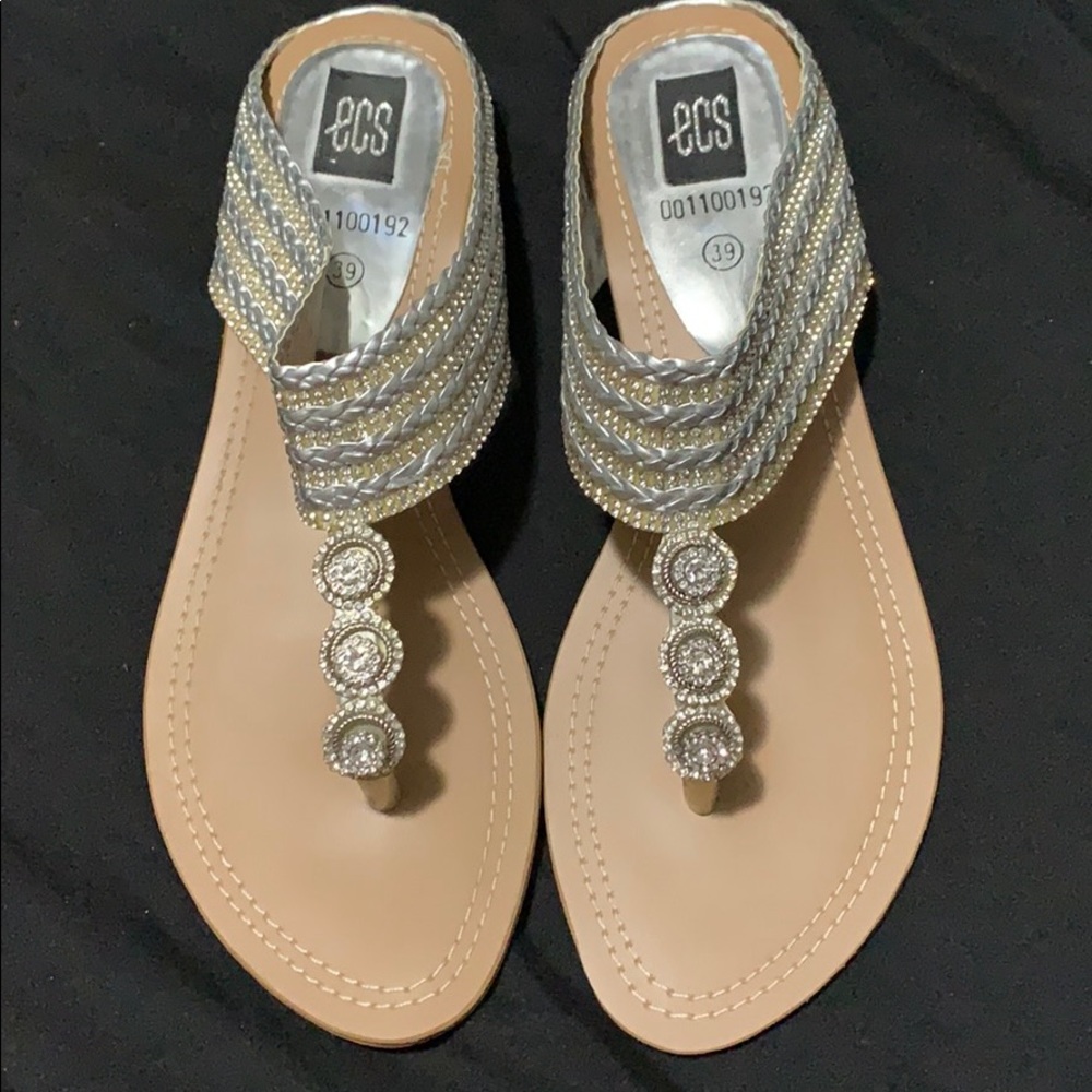 Dazzling Sparkly Sandals